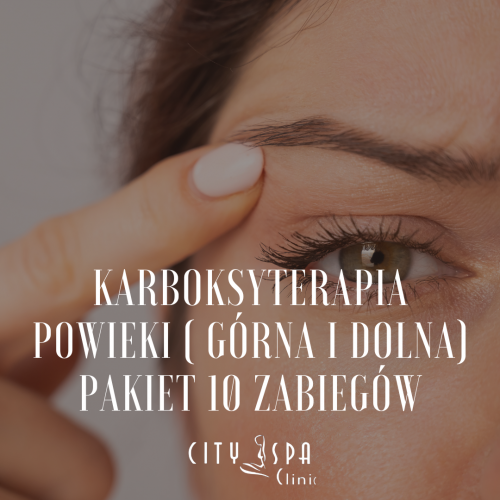 Karboksyterapia powieki - Pakiet 10 zabiegów