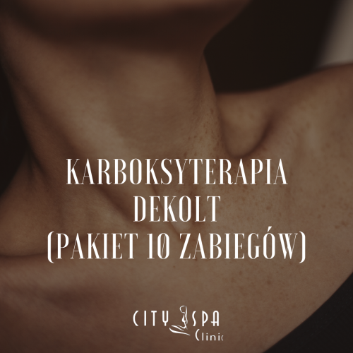 Karboksyterapia dekolt - Pakiet 10 zabiegów